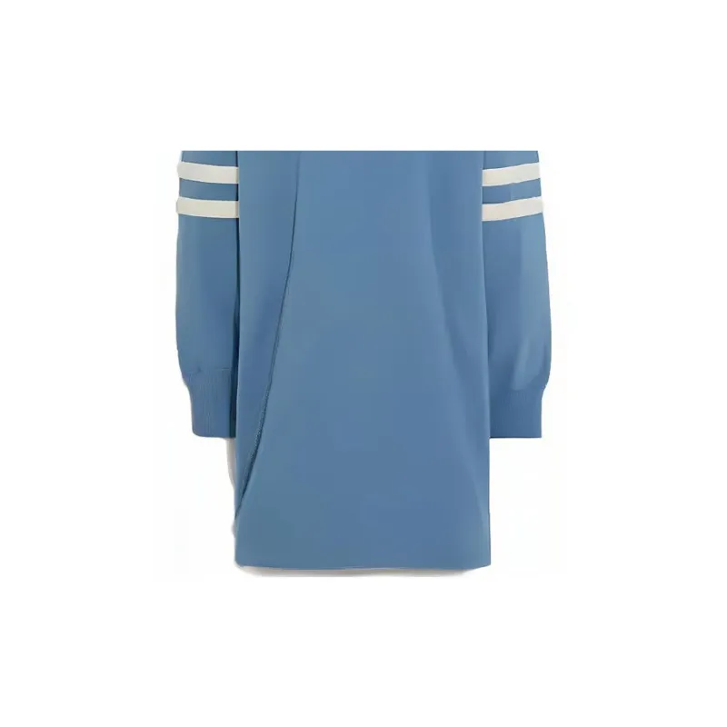 COACH Long-Sleeved Dresses Women's Blue-4