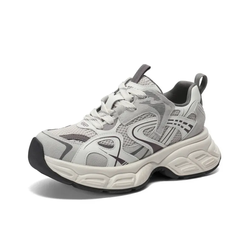 BELLE Anti-Slip And Wear-Resistant Lightweight Low-Top Chunky Sneakers Women's-6