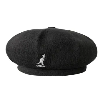KANGOL Bamboo Fiber, Modacrylic, Nylon Berets Men's Black