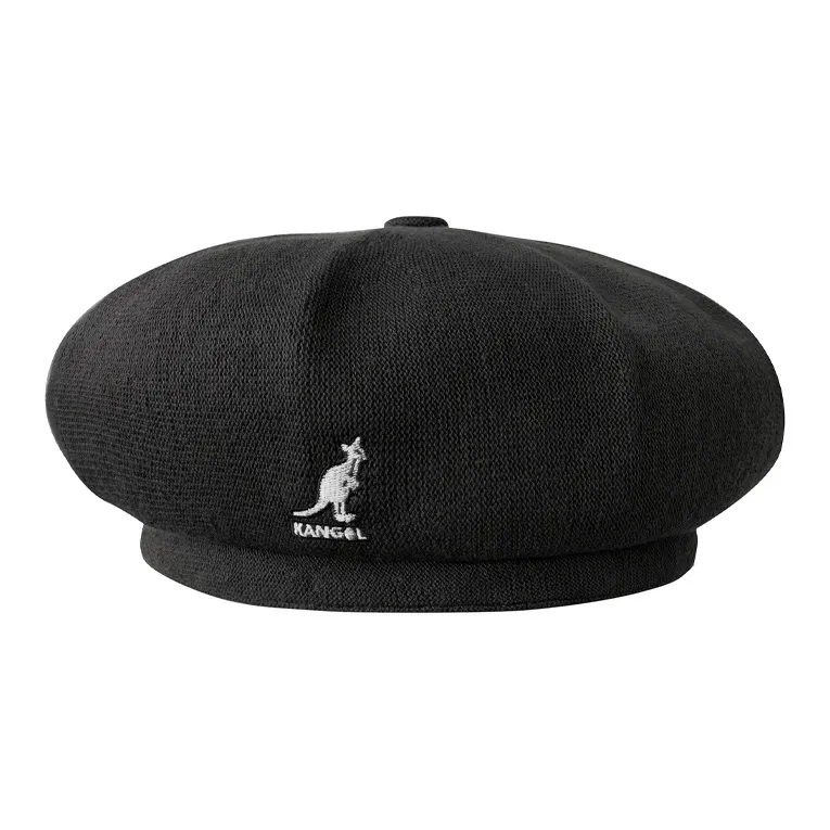 KANGOL Bamboo Fiber, Modacrylic, Nylon Berets Men's Black-0
