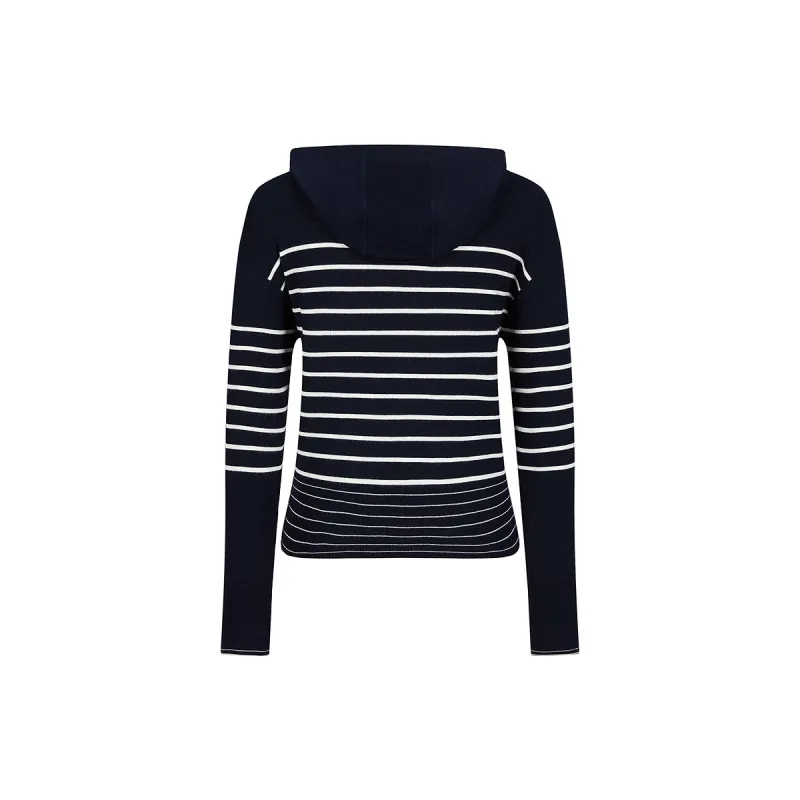 JZ. ANNAKRO Knitwear Women's Dark Blue Stripe-1