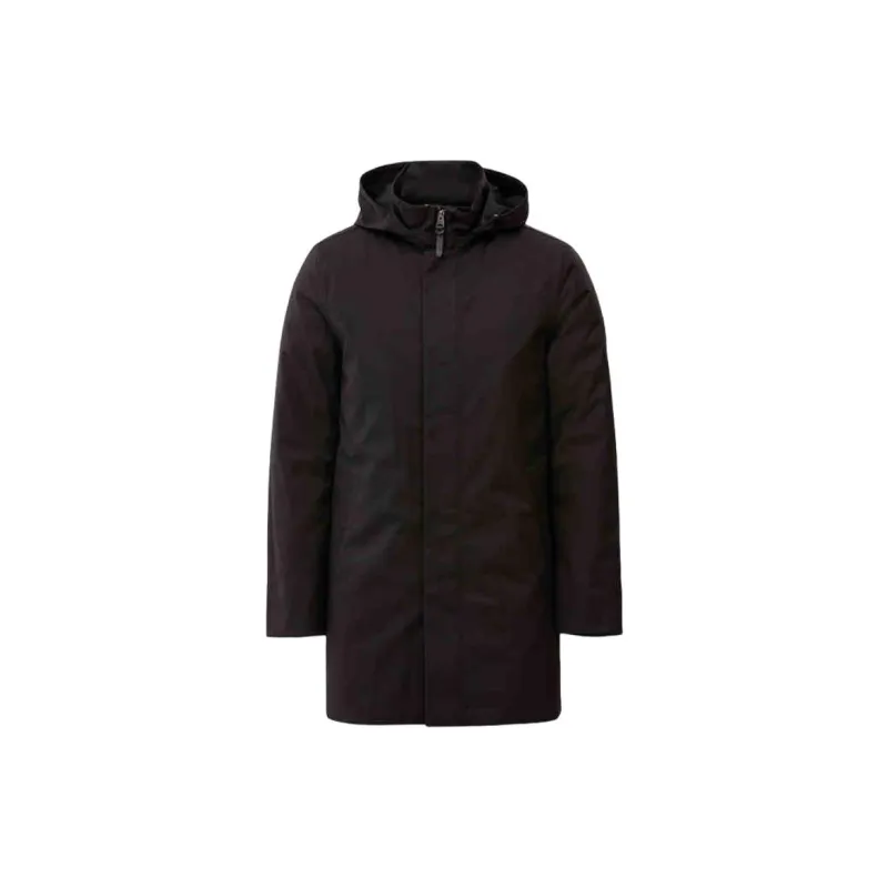 MACKAGE Long Sleeved Zipped Hooded Down Jacket-4