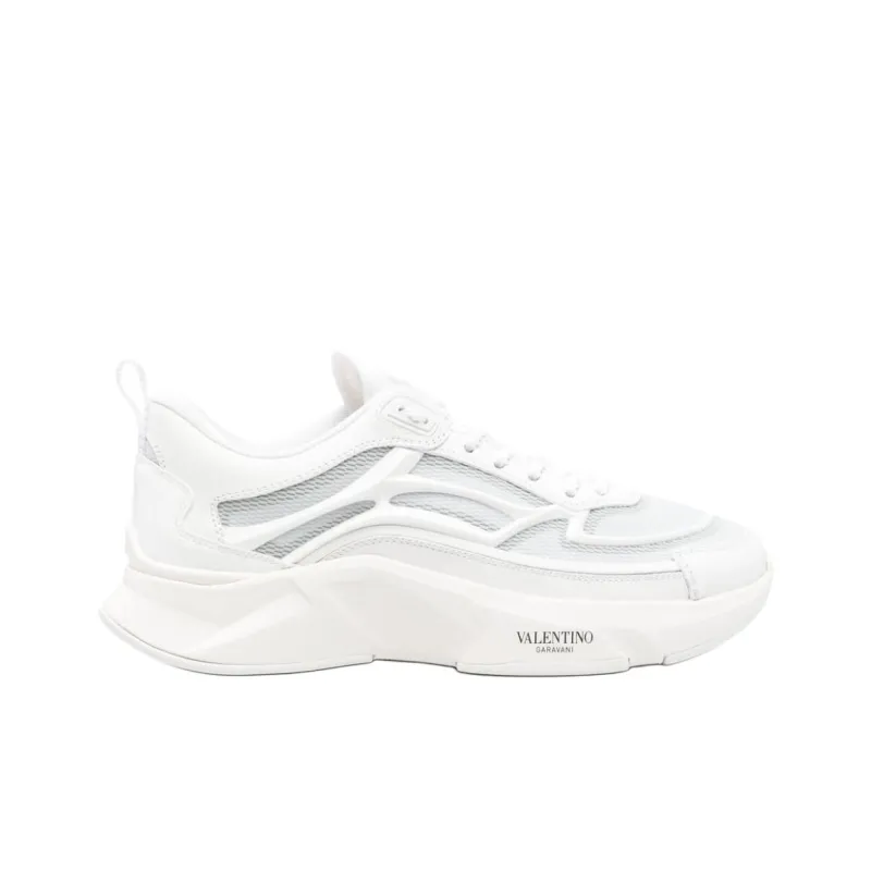 Valentino VLogo Signature Low Top Casual Shoes Women's White-1