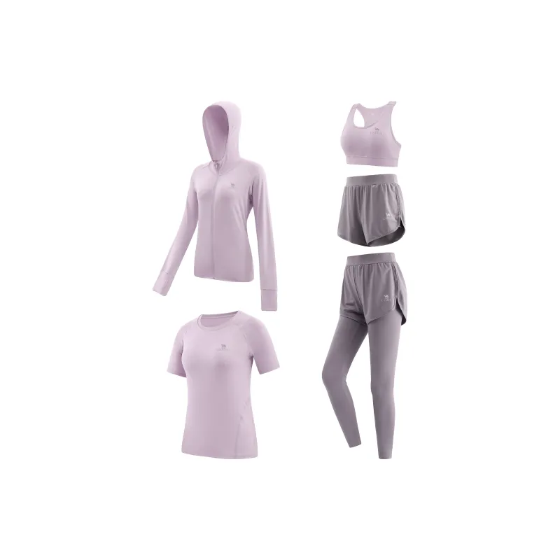 CAMEL Yoga Sets Women's-11
