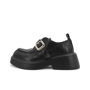 Xuanbaihui Loafers Women's Black/Brown