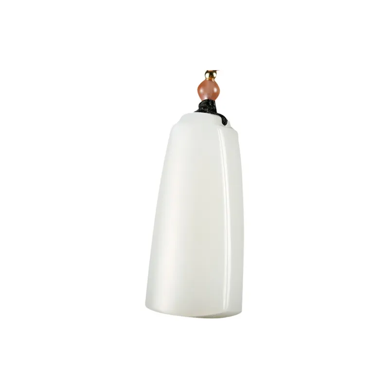 Treasure Necklaces White Jade Unisex-0