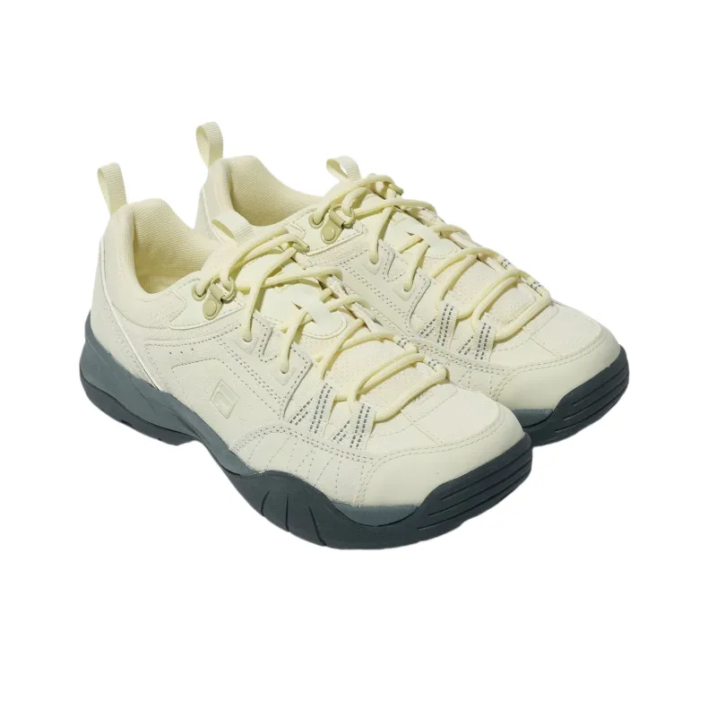 FILA Peyto Anti Slip Wear Resistant Low Top Casual Shoes Unisex Light Yellow-2
