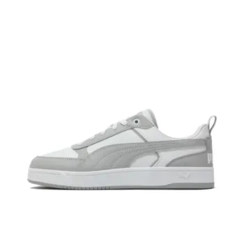 PUMA DRIBBLE Anti Slip Wear Resistant Low Top Skateboard Shoes Unisex Gray
