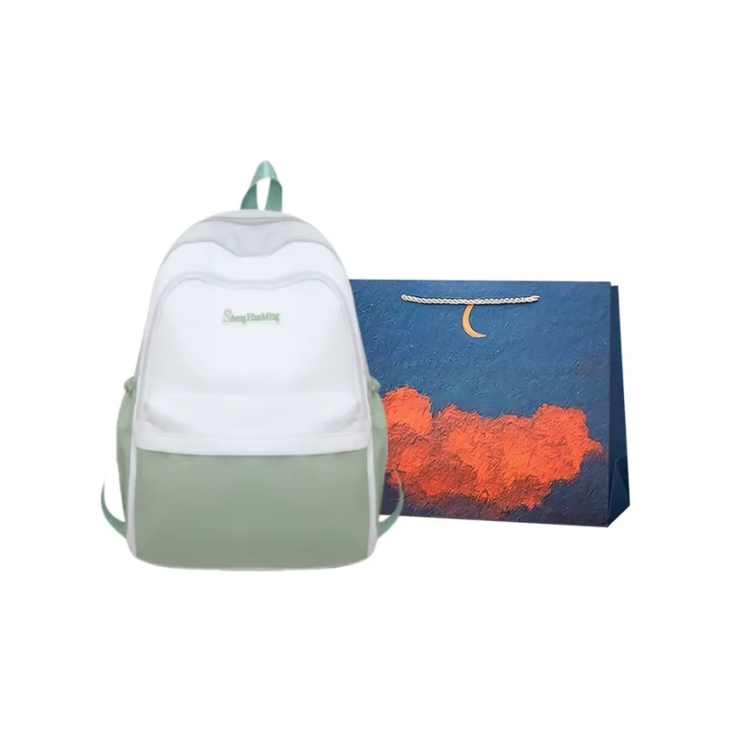 Elsvet Nylon Backpack Regular Unisex Black/Khaki/Green/Blue-3