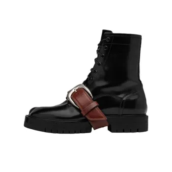 Maison Margiela Tabi Short Martin Boot 3cm Men's Black