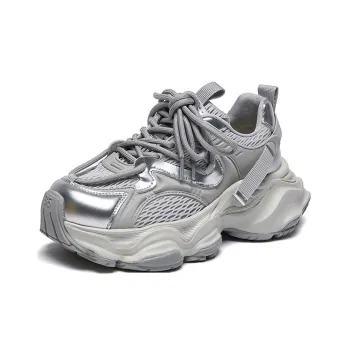 Ruomini Lightweight Height Increasing Low Top Chunky Sneakers Women's