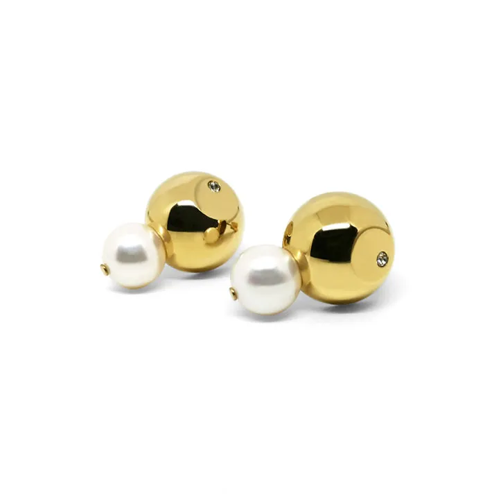 ALP JEWELRY Freshwater Pearl Earrings Unisex-6