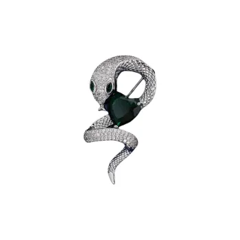 VIOLET Copper Alloy Brooches Unisex