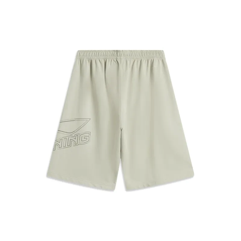 LiNing Casual Shorts Men's Limewash Gray-1