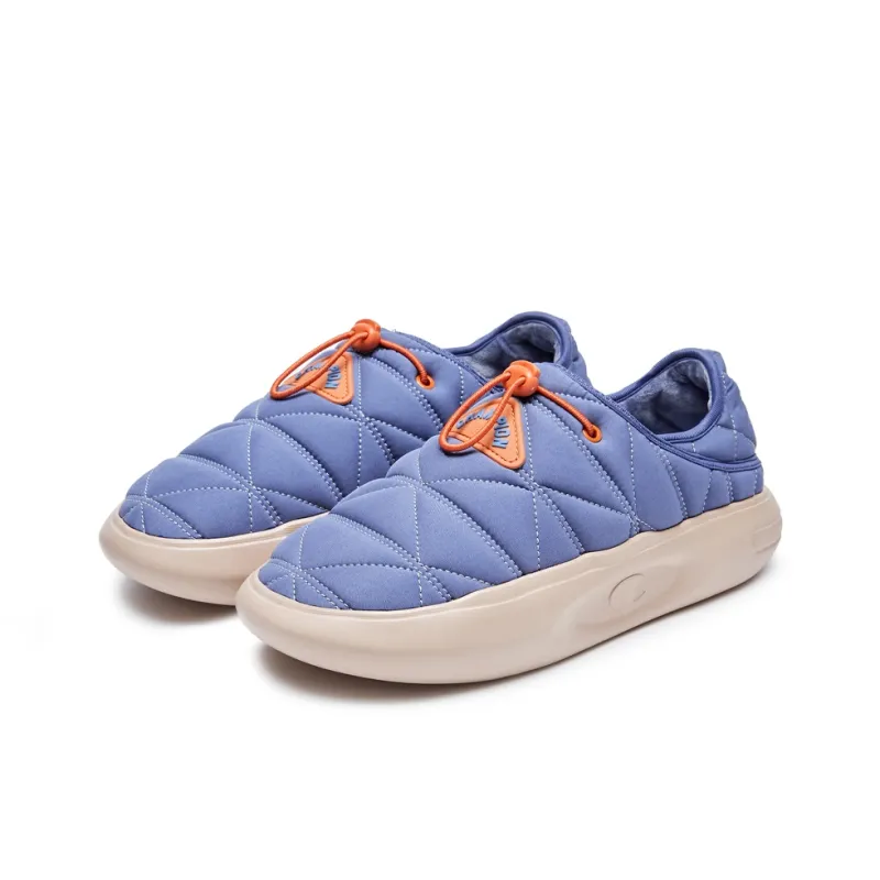 Champion Warm Low-Top Casual Shoes Women's Iron Blue/Fire Red-2