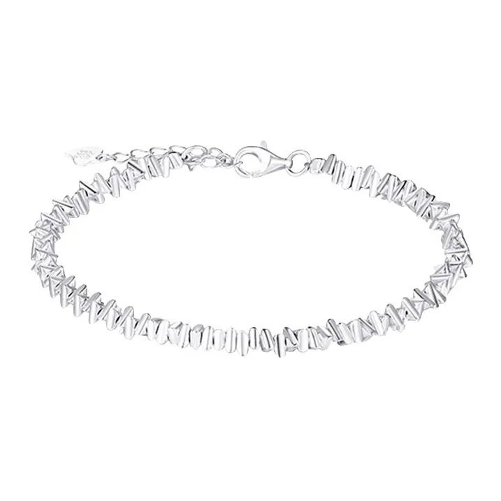 CHINA GOLD 999 Fine Silver Bracelets Women's-0