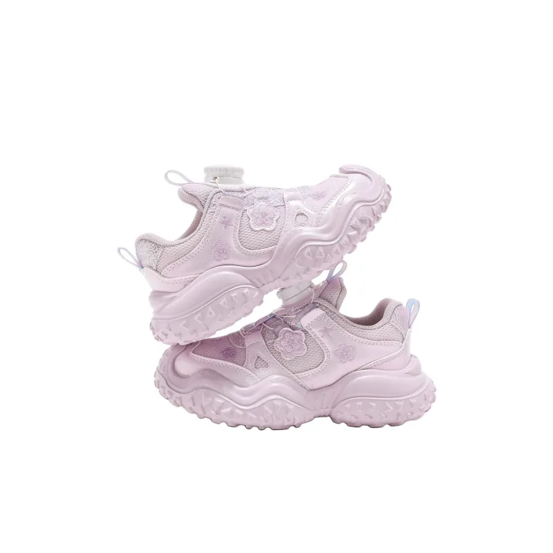 ABC KIDS Slip Resistant Lightweight Cushioning Low Top Kids Lifestyle Shoes Purple Kids'-3