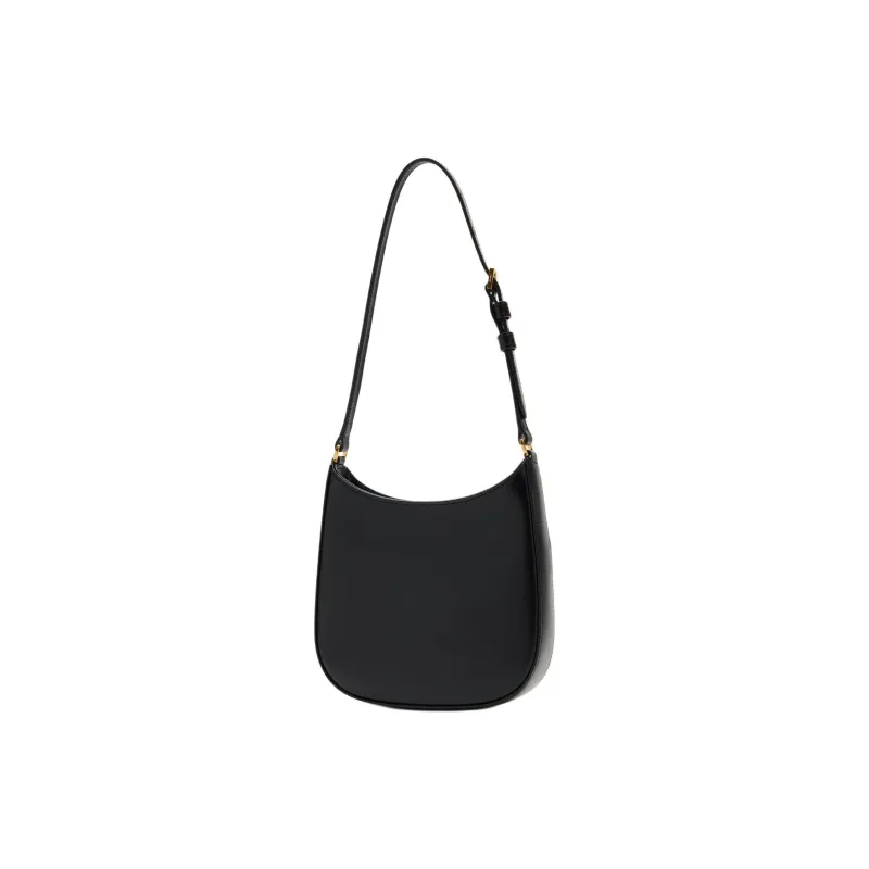 TF Leather Shoulder Bag Mini Women's Black-1