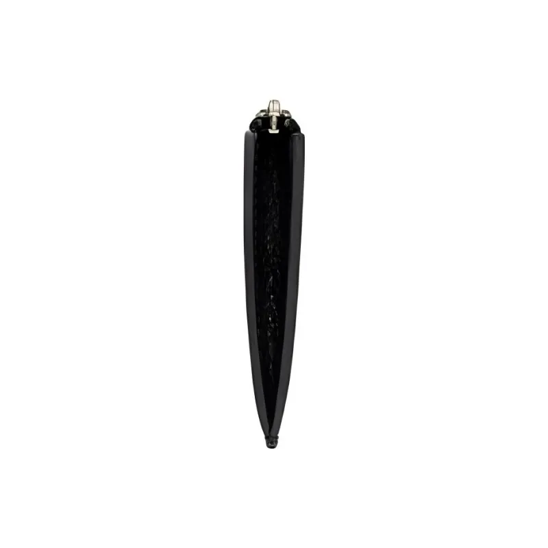 SAINT LAURENT CASSANDRE Calfskin Wallet Small Size Men's Black-1