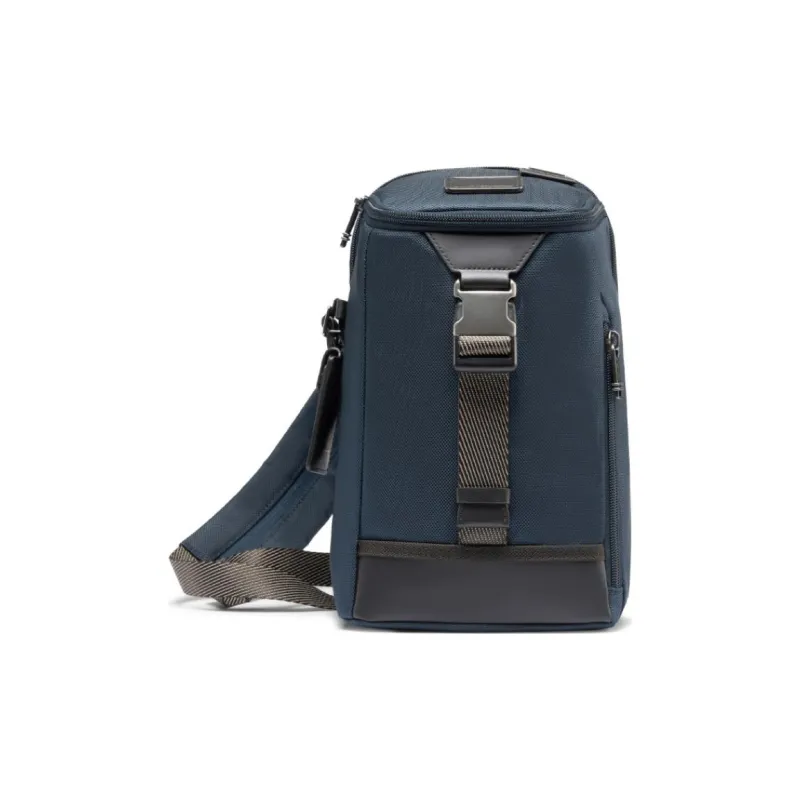 TUMI Nylon Crossbody Bag Shoulder Bag Medium Size Men's Navy-0