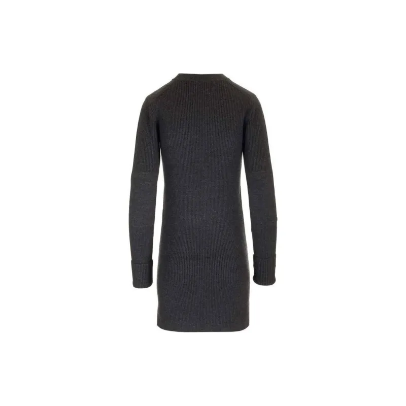 ISABEL MARANT Garner Long Sleeved Knitted Mini Dress-1