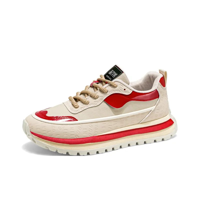Budding Bear Slip Resistant, Abrasion Resistant, Lightweight, Height Increasing Low Top Casual Shoes Men's-2