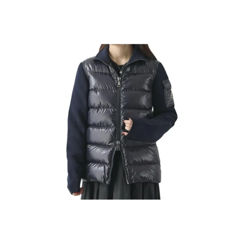 Moncler SS24 Down Jacket Women's Marine Blue-4