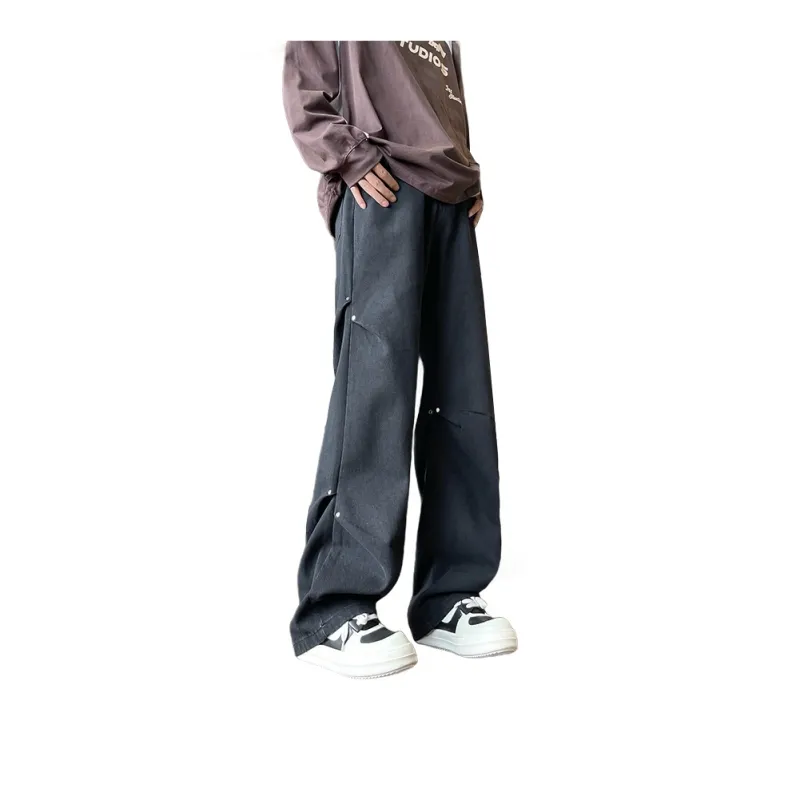 PAINT STAIN Jeans Unisex Dark Purple-287