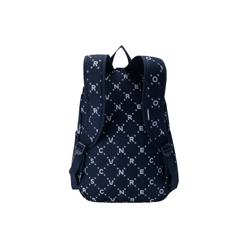 Converse Polyester Backpack Laptop Bag Medium Size Unisex Navy-3