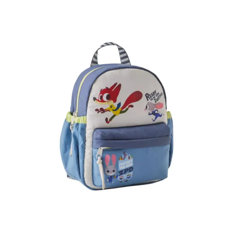 ZARA Disney/Disney Collaboration Polyamide Backpack Kids' Blue-2