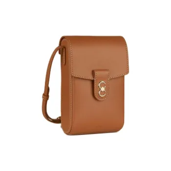 CAFUNE Cow Leather Crossbody Bag Shoulder Bag Women's Chestnut
