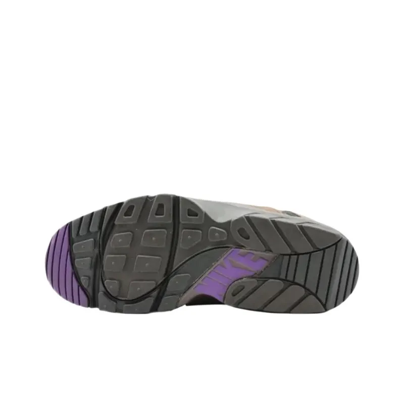 Nike Air Trainer Huarache Anti Slip Wear Resistant Mid Top Vintage Basketball Shoes Men's Green-2