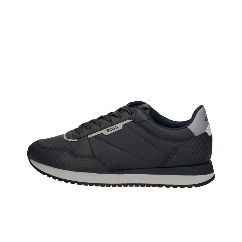 HUGO BOSS Kai Low Top Casual Shoes Men's Midnight Blue-0