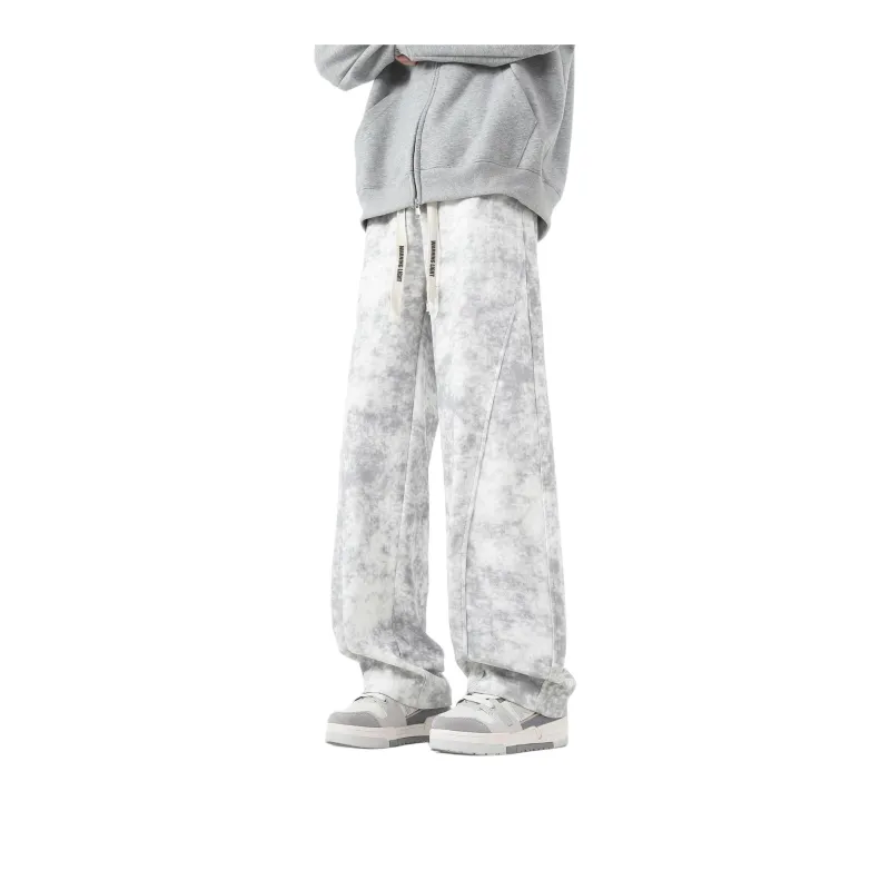 WARNING LIGHT Knitted Sports Pants Unisex-30