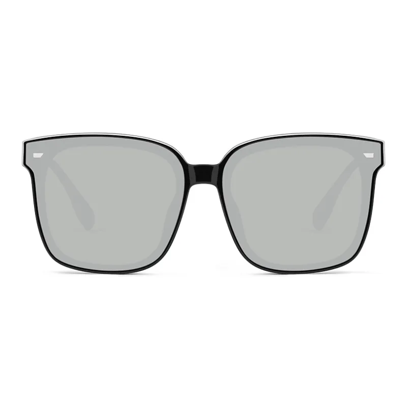 VEGOOS Plate Frame Square Sunglasses Unisex-6