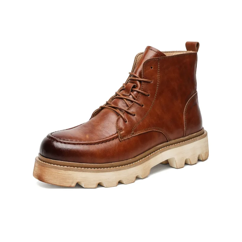 Chi Wolf Short Martin Boot Men's-1