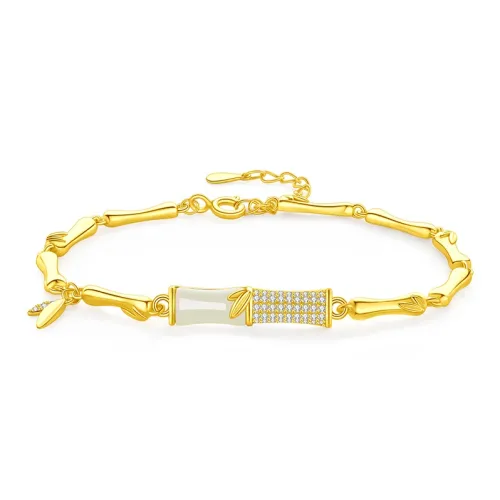 OWNCOOL Hetian Jade Bracelets Green Jade Women's