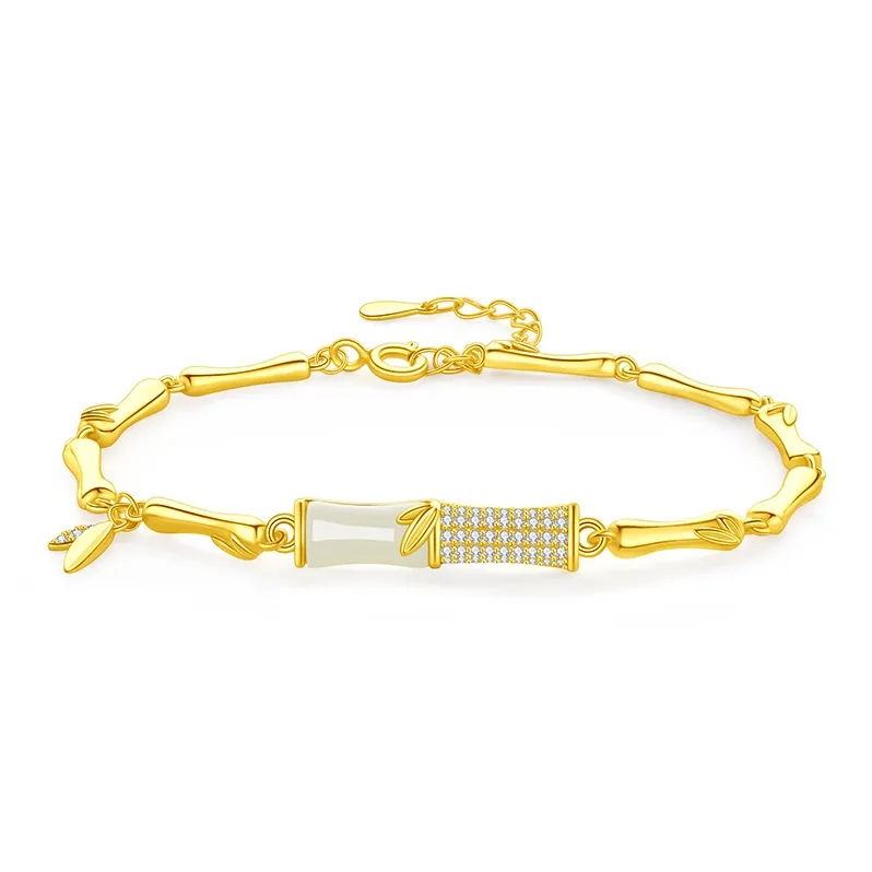 OWNCOOL Hetian Jade Bracelets Green Jade Women's-0