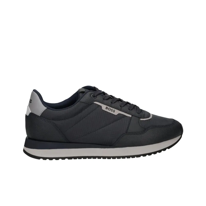 HUGO BOSS Kai Low Top Casual Shoes Men's Midnight Blue-1
