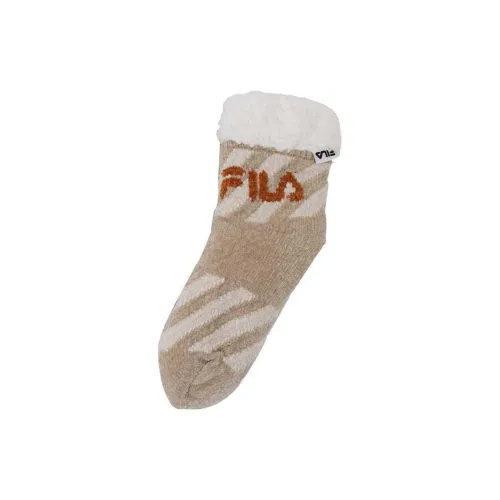FILA Mid-Calf Socks Women's 1 Pack Light Brown