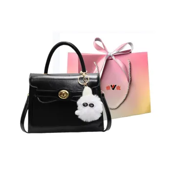 Yalu PU Shoulder Bag Crossbody Bag Handbags Regular Women's Black/Ecru/Coffee/Pink/Green