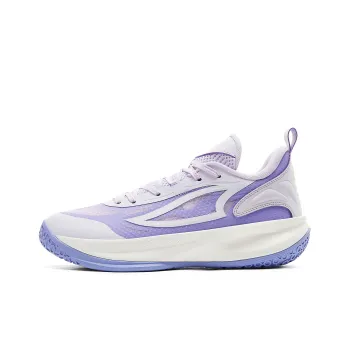 PEAK Maple Shadow Basketball Shoes Women's Low Top Crystal Purple