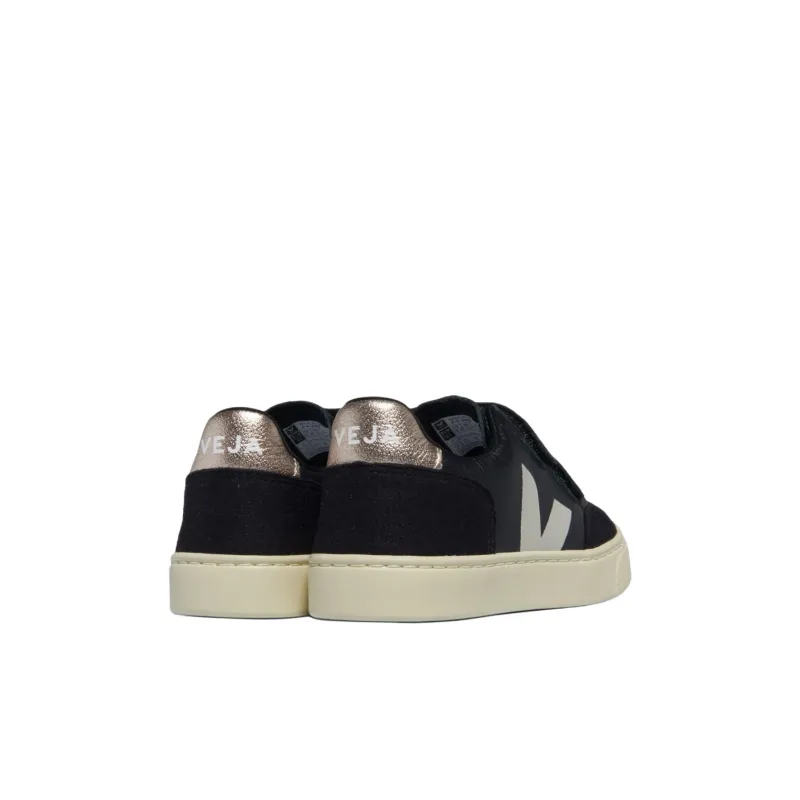 VEJA V-12 Low-Top Kids' Skateboarding Shoes Black Kids'-3