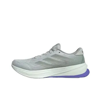 Adidas SUPERNOVA RISE Abrasion Resistant Low Top Running Shoes Men's Silver Green