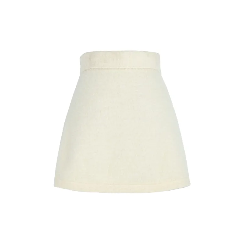 SNBL Casual Short Skirts Women's Apricot-1