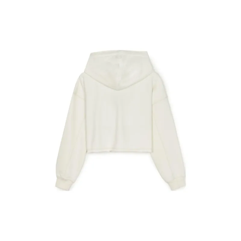 MLB New York Yankees Sweatshirt Women's Cream-1