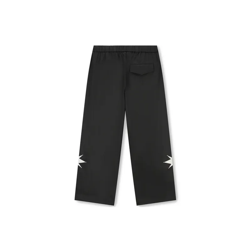 BONELESS Casual Pants Unisex Black-1