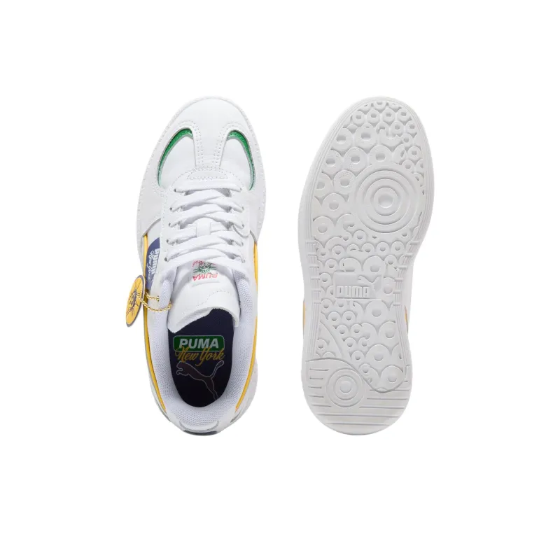PUMA Palermo Moda Anti Slip Wear Resistant Low Top Casual Shoes Women's White-3