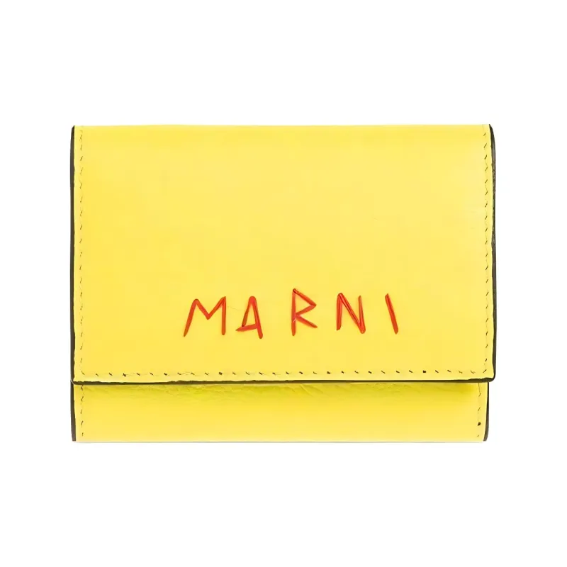 MARNI Logo Embroidered Key Holder-0