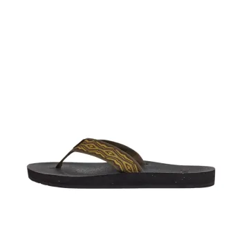 Teva Slip Resistant Flip Flops Men's Yellow Black
